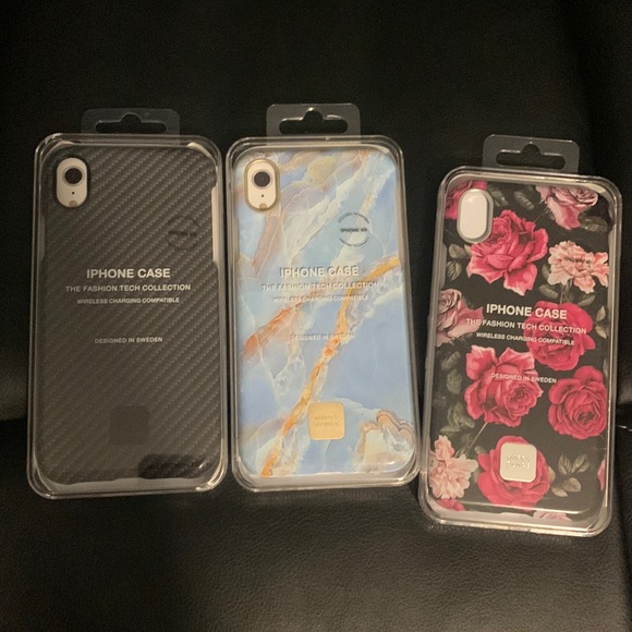 Happy Plugs XR Phone Cases- Set of 3 - Picture 1 of 4